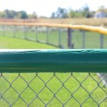 SafeFoam 8' Long Premium Tough Skin Rail Padding Baseball Fence Top Padding - Maple Green 