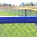 SafeFoam 8' Long Premium Tough Skin Rail Padding Baseball Fence Top Padding - Royal Blue