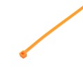 SafeFoam 19" Zip Ties For Baseball Fence Topper (Orange)