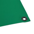EnviroSafe Gym Mats 4' x 8' x 1.375" Extra-Firm Folding Mat (Kelly Green)