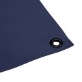 EnviroSafe Gym Mats 4' x 10' x 2.375" Combo Soft-Firm Folding Mat with 4 Velcro Strip Fasteners (Navy Blue)