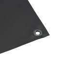 FenceMate Solid Vinyl Baseball Windscreen 6 ft. High x 90 ft. Long (Black) - VCP1800-6H