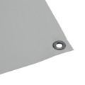 FenceMate Solid Vinyl Baseball Windscreen 9 ft. High x 55 ft. Long (Gray) - VCP1800-9H