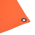 FenceMate Solid Vinyl Baseball Windscreen 9 ft. High x 90 ft. Long (Orange) - VCP1800-9H