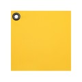FieldSaver Endurcoat 10' Round Rain Baseball Spot Cover with 5 Stakes (18 oz Vinyl)  Yellow
