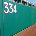 EnviroSafe 4' Wide Section of 2" Thick Classic Foam Outfield Wall Stadium Padding