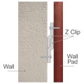 3' Length Z Clip Aluminum Channel for Secure Fencing