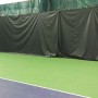 Sports & Recreational Backdrop Curtain 12' H x 125' L (1500 Sq ft.) - Full Height Door Cut-Out