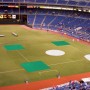 Fieldsaver 10' x 10' 18 Oz Baseball Base Covers Set Of 3 - Kelly Green