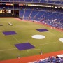 Fieldsaver 10' x 10' 18 Oz Baseball Base Covers Set Of 3 - Purple