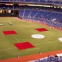 Fieldsaver 10' x 10' 18 Oz Baseball Base Covers Set Of 3 - Red