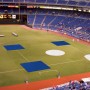 Fieldsaver 10' x 10' 18 Oz Baseball Base Covers Set Of 3 - Royal Blue