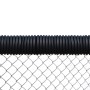 FenceCrown 100' Roll Of Baseball Field Chain Link Fence Topper (Black)