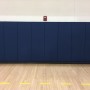 EnviroSafe 2' Width x 8' Height x 2" Thick AirTex50 Gymnasium Wall Padding - Navy Blue