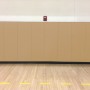 EnviroSafe 2' Width x 6' Height x 1.5" Thick Printed AirTex50 Gymnasium Wall Padding - Tan