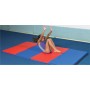 EnviroSafe 2' Folding Gym Mat 2" Medium-Firm 4 Sided Hook & Loop 6x10
