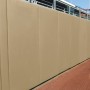 EnviroSafe Baseball Stadium Padding 4" Thick (Flex-Firm Foam) (4' x 6') - Tan