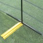 Grand Slam Fencing Weighted Base for Above Ground Baseball Fencing (Yellow)