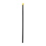 Grand Slam Baseball Outfield Temporary Fencing 4' Pole and Post Cap For Baseball Portable Fences (Black) 