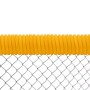 FenceCrown 100' Coil Roll of Baseball Field Chain Link Fence Topper (Athletic Gold)