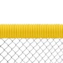 FenceCrown 100' Roll Of Baseball Field Chain Link Fence Topper (Yellow)