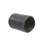 Chain Link Fence Baseball Outfield Fence Crown Sample - Black