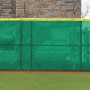FenceMate 5' High ArmorMesh Premium Baseball Windscreen (ArmorMesh Vinyl Coated Polyester) (5' High 30' Long) (Kelly Green)