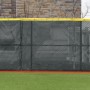 FenceMate 6' High ArmorMesh Premium Baseball Windscreen (ArmorMesh Vinyl Coated Polyester) (6' High 50' Long) (Light Gray)