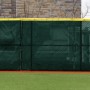 FenceMate Solid Vinyl Baseball Windscreen 9 ft. High x 100 ft. Long (Maple Green) - VCP1800-9H