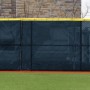 FenceMate 5' High Classic Mesh Baseball Windscreen (Vinyl Coated Polyester) (5' High 5' Long) (Navy Blue)