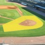 FieldSaver 2 Pc Baseball Baseball Batting Practice ArmorMesh Field Protector Collar - Yellow