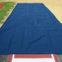 FieldSaver Weighted 18oz Vinyl Long Jump Pit Cover (Sold Per Sq Ft) - Navy Blue