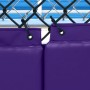 Nissen Envirosafe 4' x 8' Folding Baseball Backstop Pad - Purple