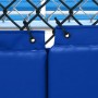 Nissen Envirosafe 4' x 10' Folding Baseball Backstop Pad - Royal Blue