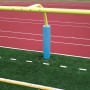 Coversports 6' Tall Football Field Goal Padding (4.5" Round Post Diameter) - Sky Blue