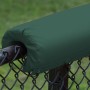 Envirosafe 2" Premium Vinyl Sewn Baseball Fence Rail Pad 8'L - Maple Green