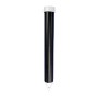 12" Socket and PVC Pole Cap for Grand Slam Temporary Fencing 72" End Pole - White 