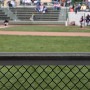 SafeFoam 8' Premium Baseball Fence Rail Foam Safety Padding - Black