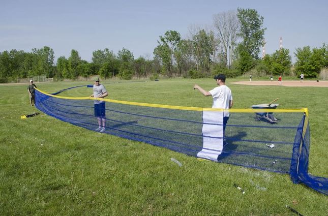 In-Ground Grand Slam Fence