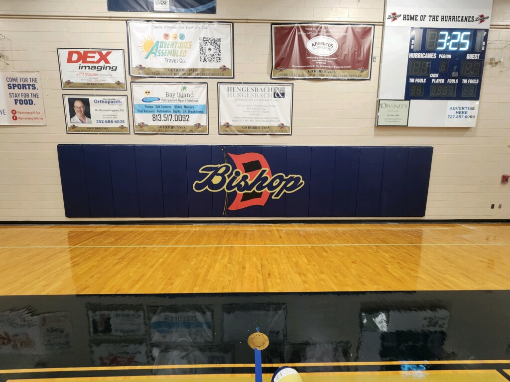 Volleyball and Basketball Court Protection