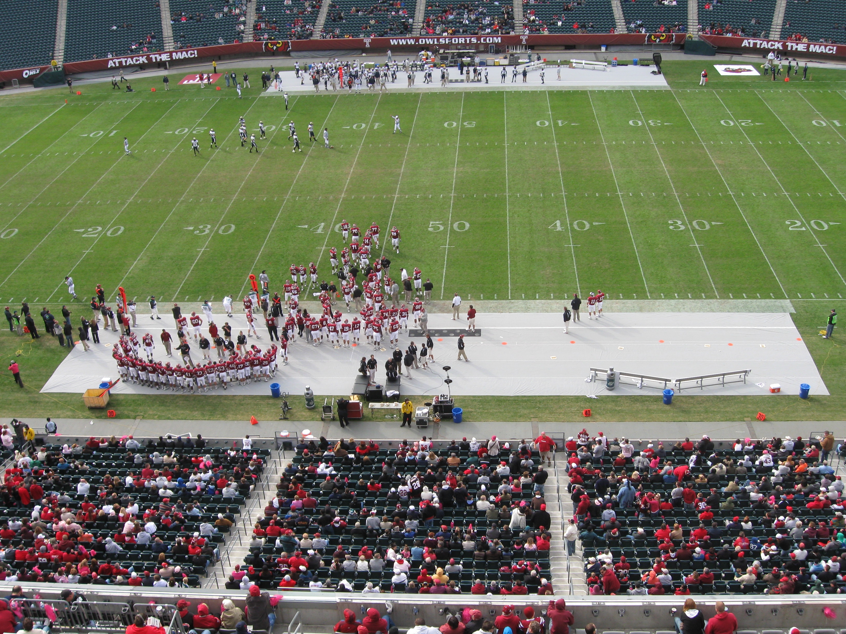 Football Sideline Cover